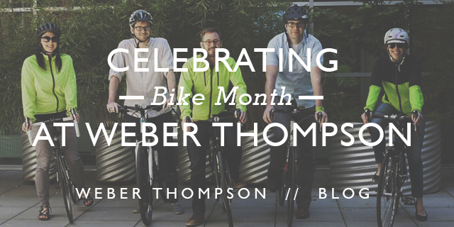 Bike Month at Weber Thompson