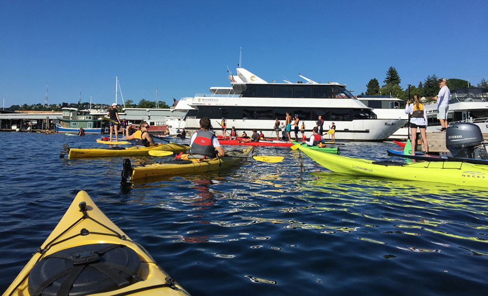 Photo of Clean Lake Union race