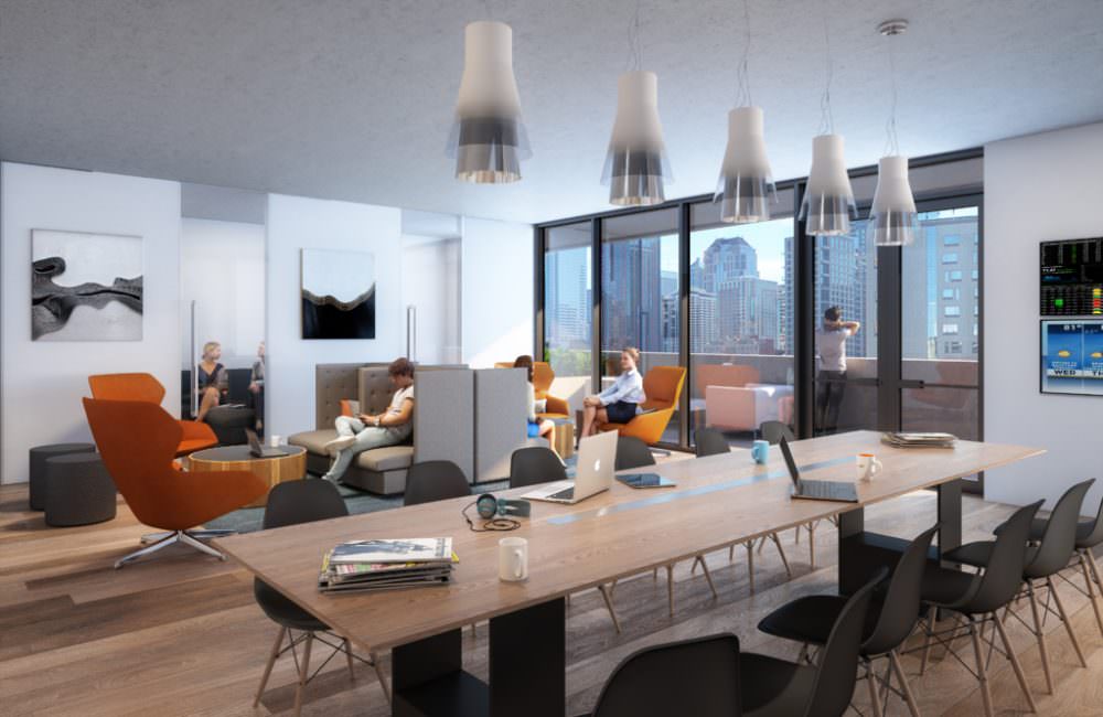 Nexus co-working space rendering