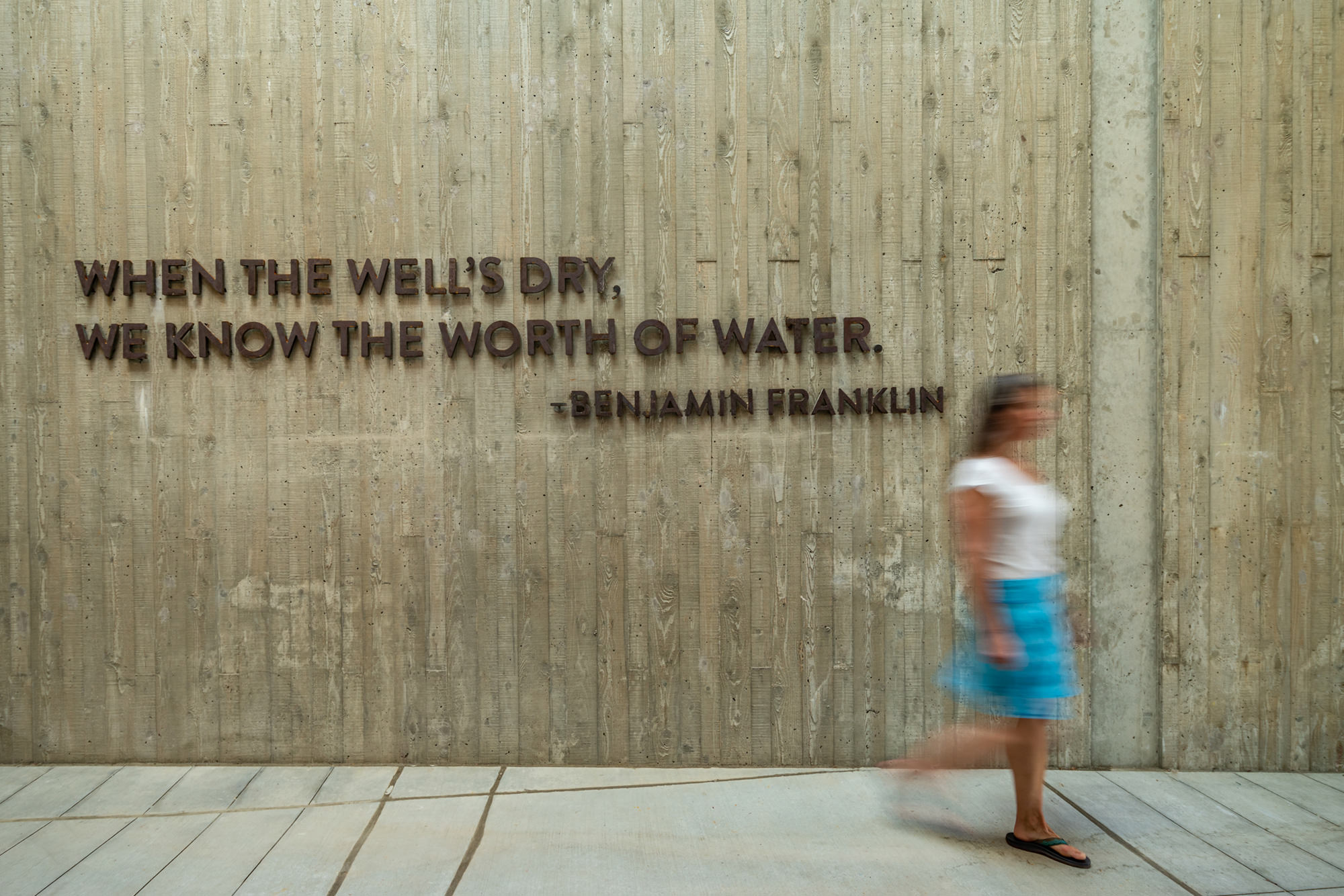 Watershed signage in Seattle, WA.