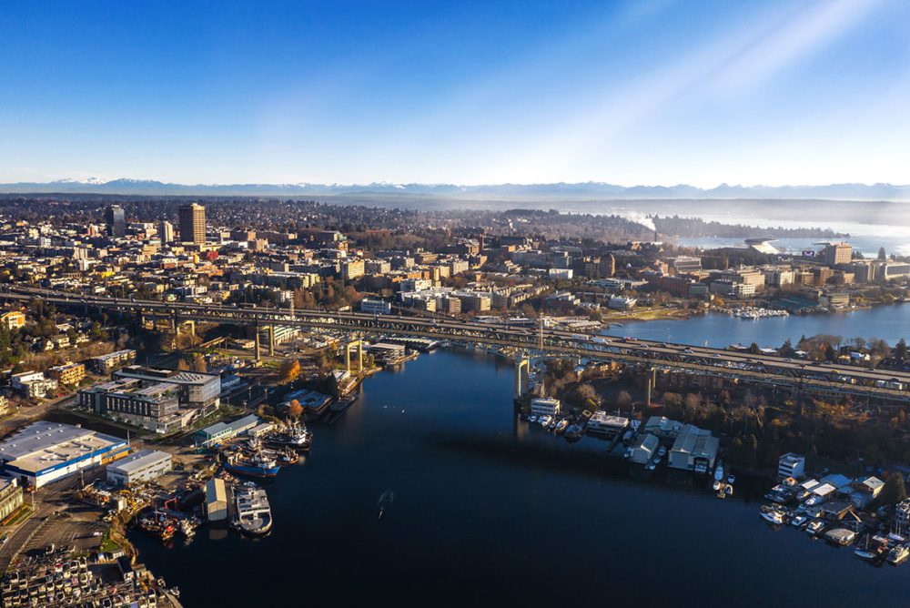Rendering of Lake Union and Northlake Commons