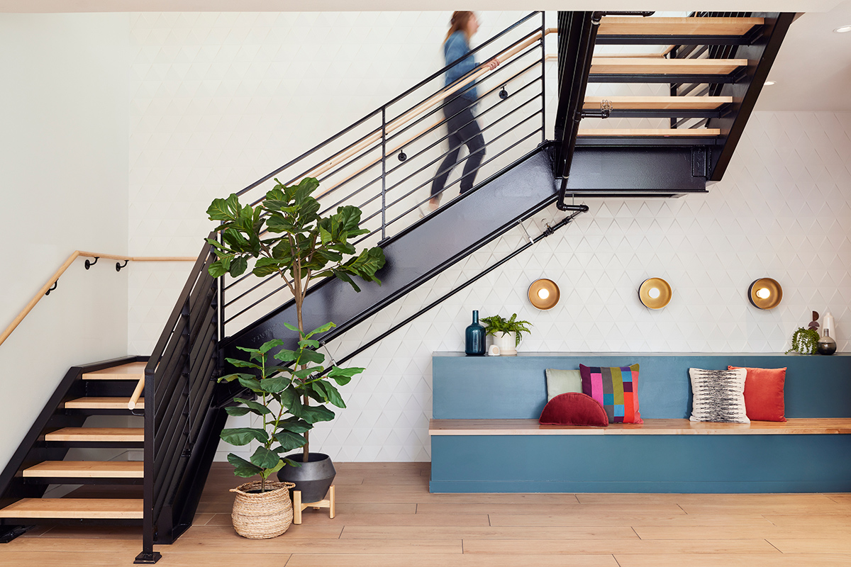 Photo of the interior of Trailside Student Housing