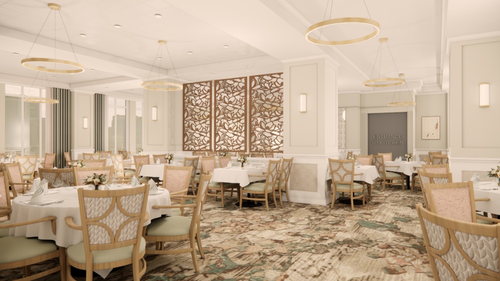 Rendering of the Gardens at Town Square